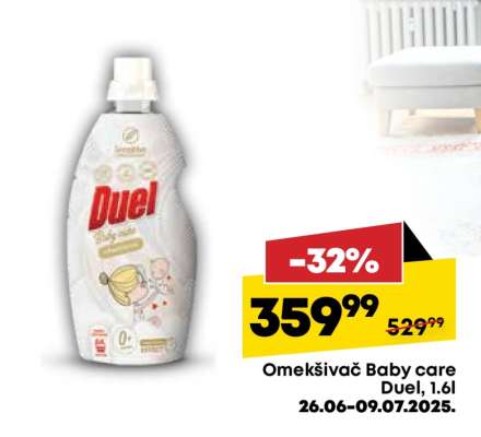 Omekšivač Baby care Duel, 1,6l