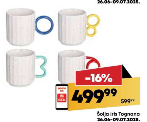 Šolja Iris Tognana