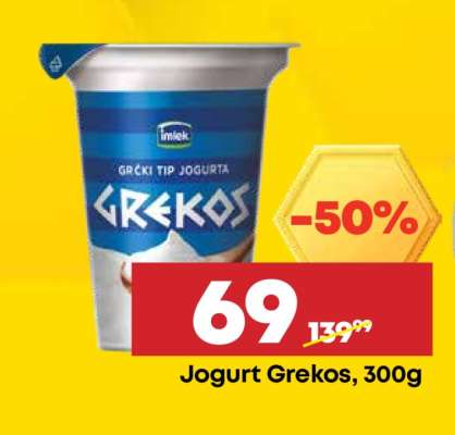 Jogurt Grekos, 300g