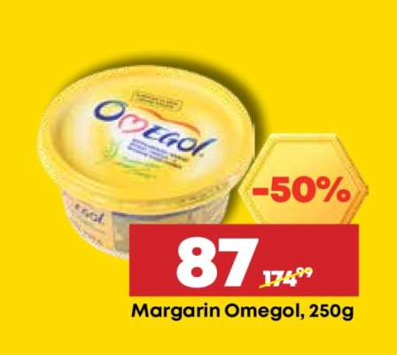 Margarin Omegol 250g