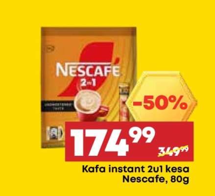 Kafa instant 2u1 kesa Nescafe, 80g