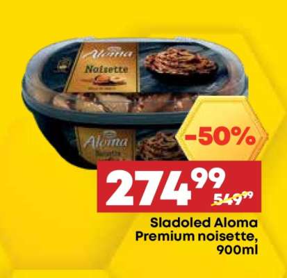 Sladoled Aloma Premium Noisette 900ml