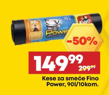 Kese za smeće Fino Power 90L 10kom