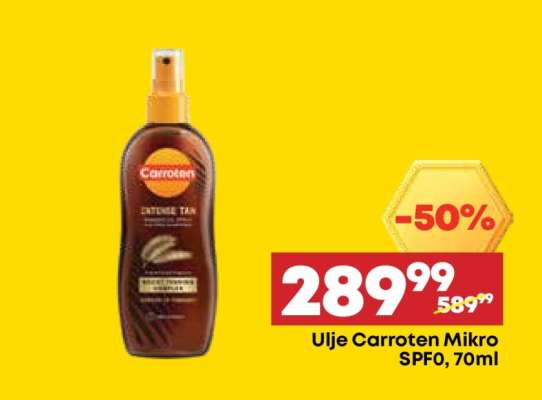 Ulje Carroten Mikro SPF0, 70ml