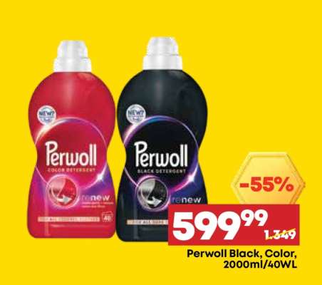 Perwoll Black, Color, 2000ml/40WL