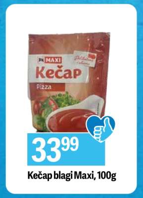 Kečap blagi Maxi, 100g