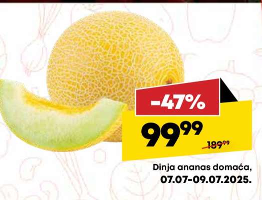 Dinja ananas domaća