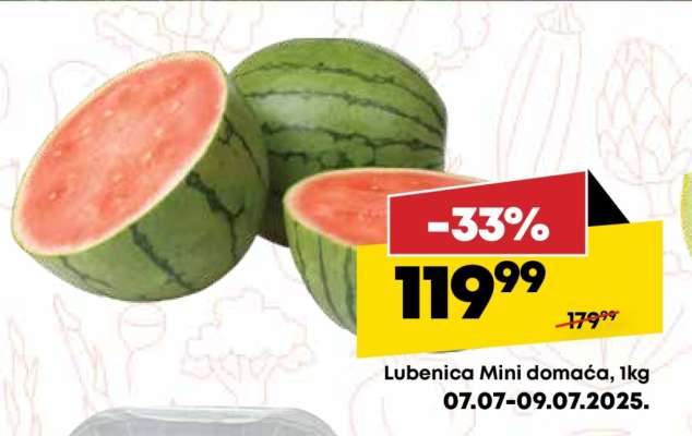 Lubenica Mini domaća 1kg