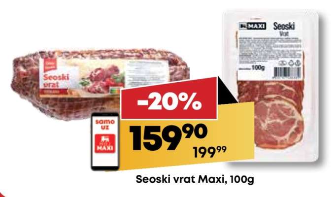 Seoski vrat Maxi, 100g