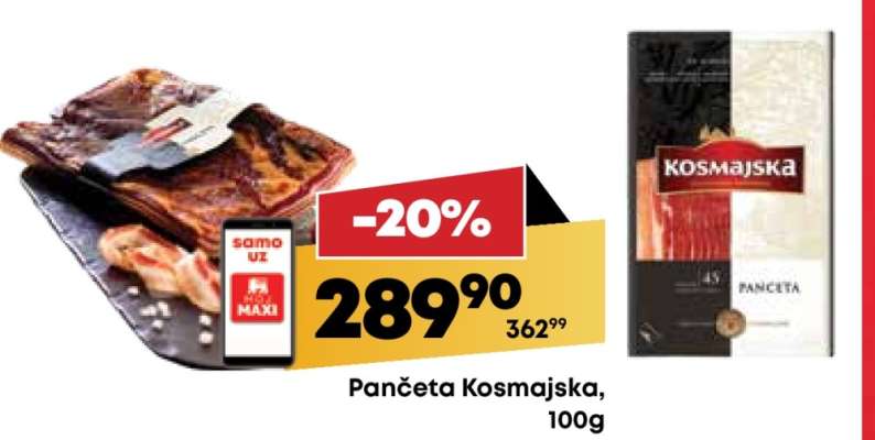 PANCETA Kosmajska 100g