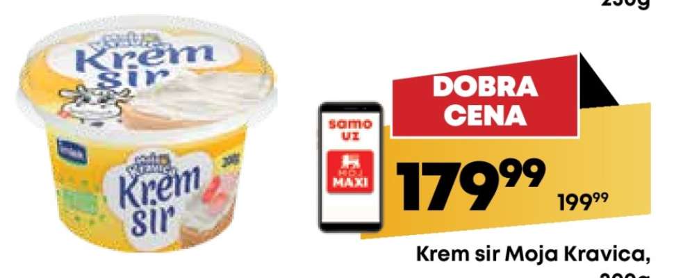 Krem sir Moja Kravica