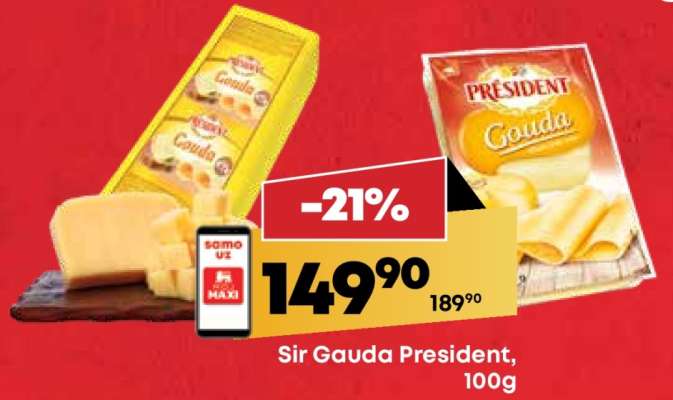 Sir Gauda President 100g