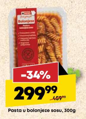 Pasta u bolonjeze sosu 300g