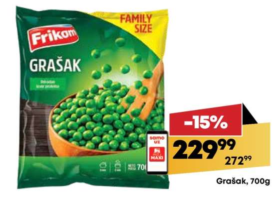 Grašak 700g