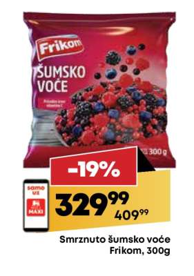 Smrznuto šumsko voće