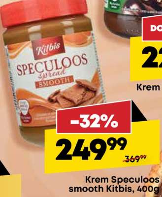 Krem Speculoos smooth Kitbis, 400g