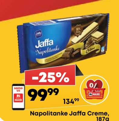 Napolitanke Jaffa Creme