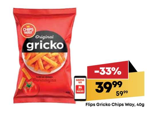 Flips Gricko Chips Way 40g