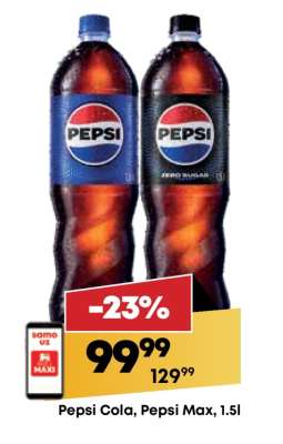 Pepsi Cola, Pepsi Max, 1.5l