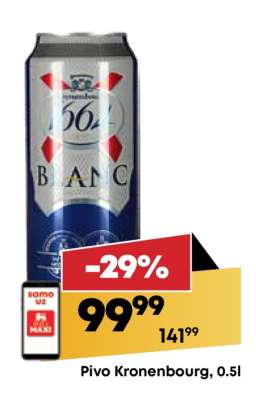 Pivo Kronenbourg 0,5l