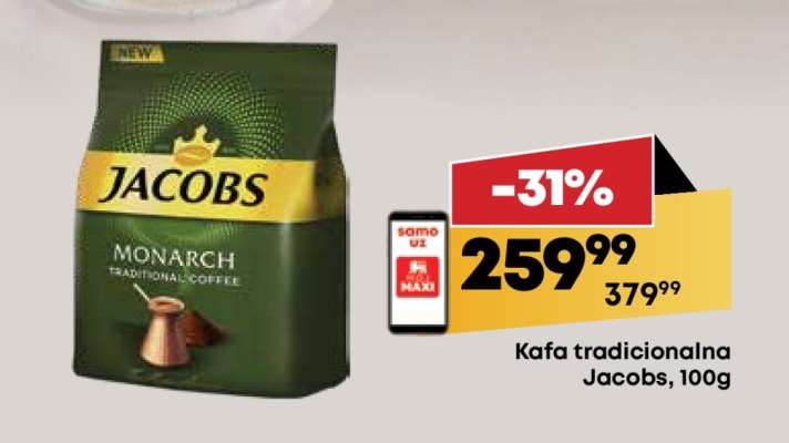 Kafa tradicionalna Jacobs 100g