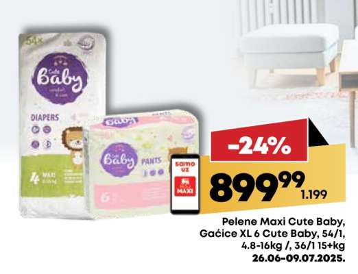 Pelene Maxi Cute Baby