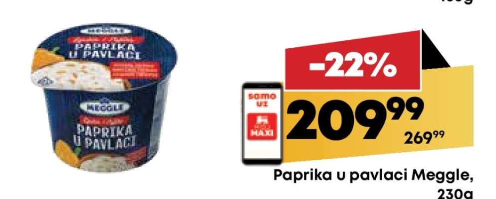 Paprika u pavlaci Meggle