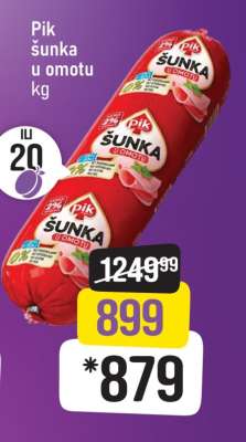 Pik Šunka u omotu
