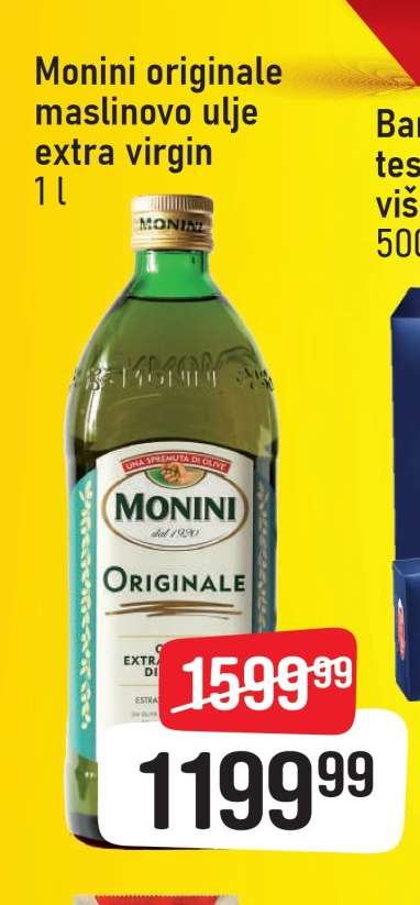 Monini originale maslinovo ulje extra virgin