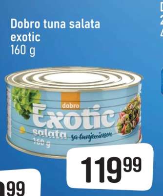 Dobro tuna salata exotic