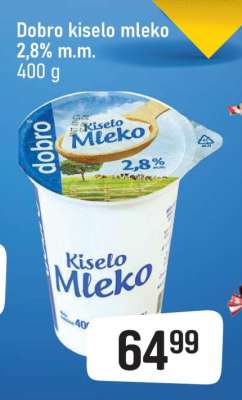 Dobro kiselo mleko