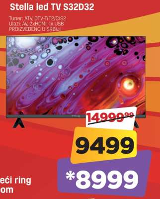 Stella LED TV S32D32