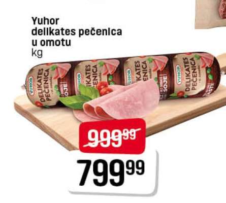 Yuhor delikates pečenica u omotu
