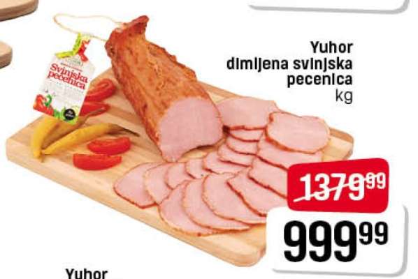 Yuhor dimljena svinjska pecenica