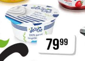 JoGo 100% jogurt na grécky