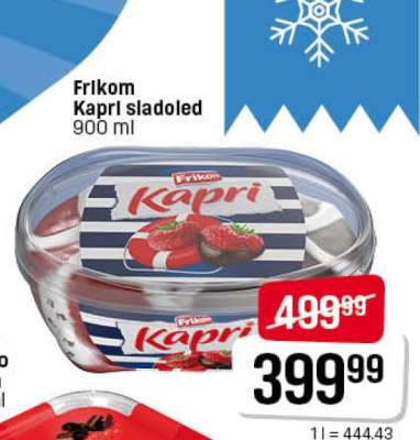 Frikom Kapri sladoled