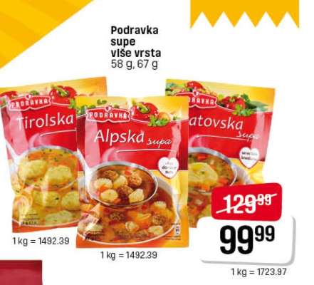PODRAVKA SUPE