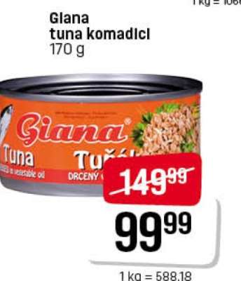 Giana tuna komadići