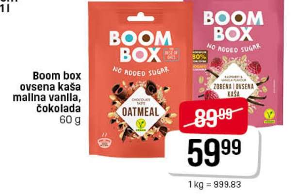 BOOM BOX OVSENA KAŠA