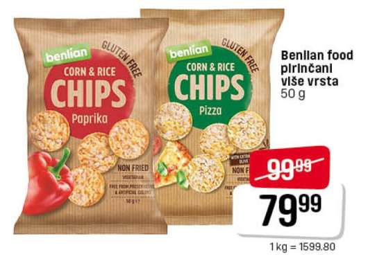 Benlian Corn & Rice Chips