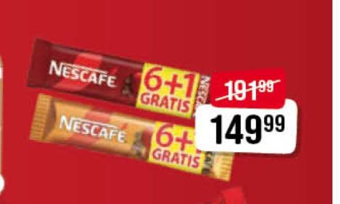 NESCAFÉ 6+1 GRATIS