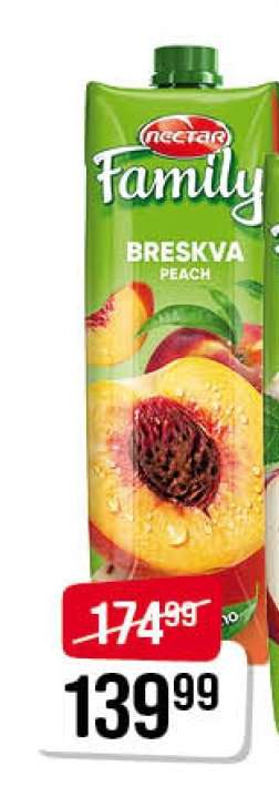Nectar Family Breskva Peach