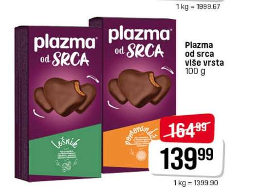 Plazma od srca više vrsta