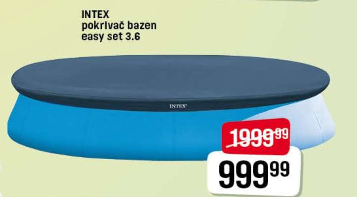 INTEX pokrivač bazen easy set 3.6