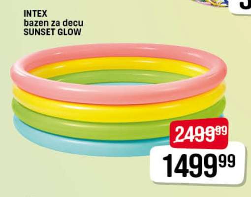 INTEX bazen za decu SUNSET GLOW