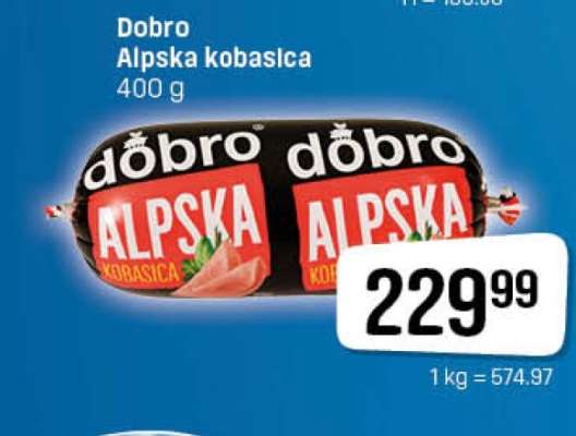 Dobro Alpska Kobasica