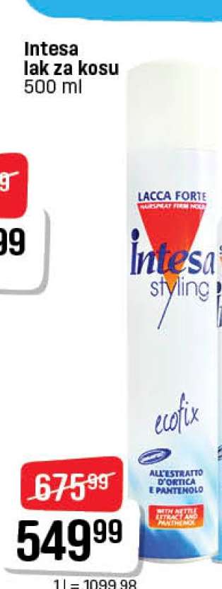 Intesa lak za kosu 500 ml