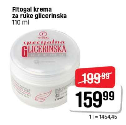 Fitogal krema za ruke glicerinska