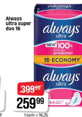 Always ultra super duo 16