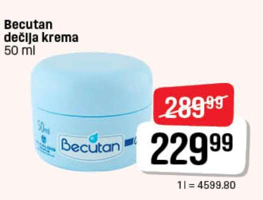 Becutan dečja krema